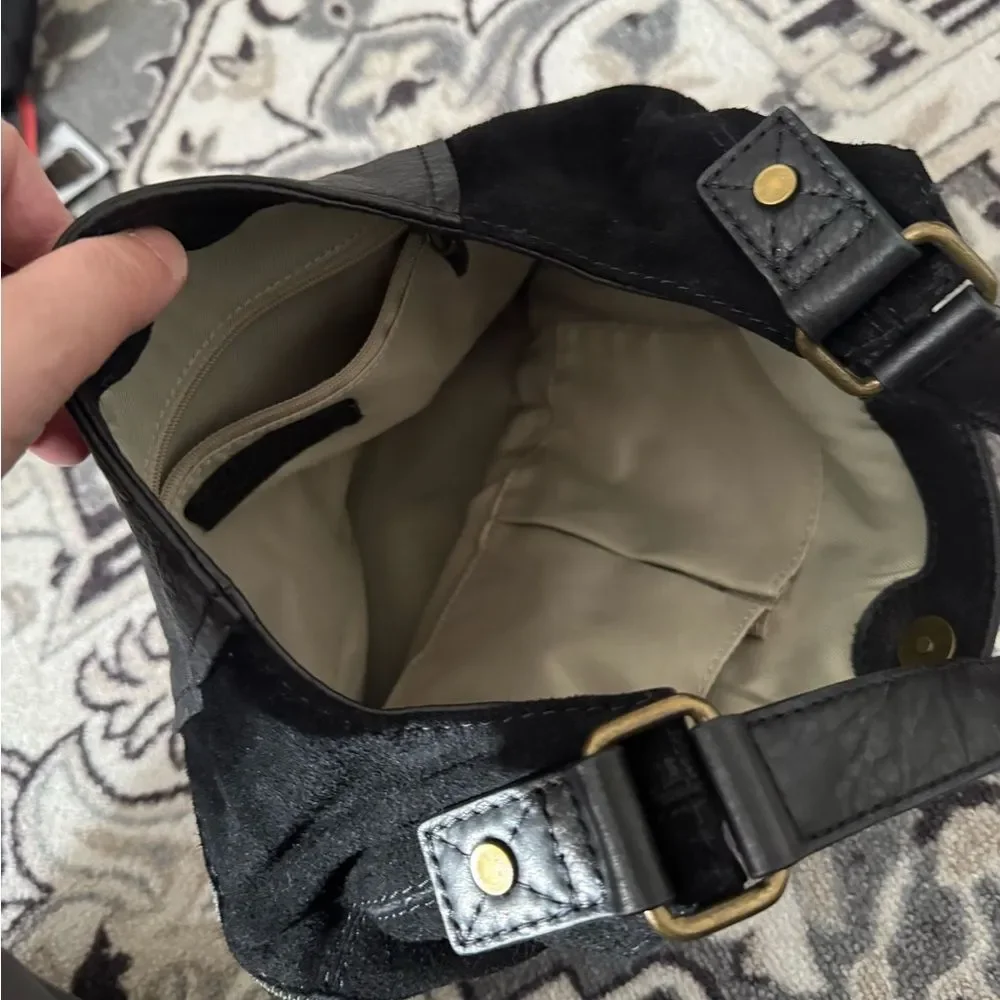 American Eagle Outfitters Black Leather Bag